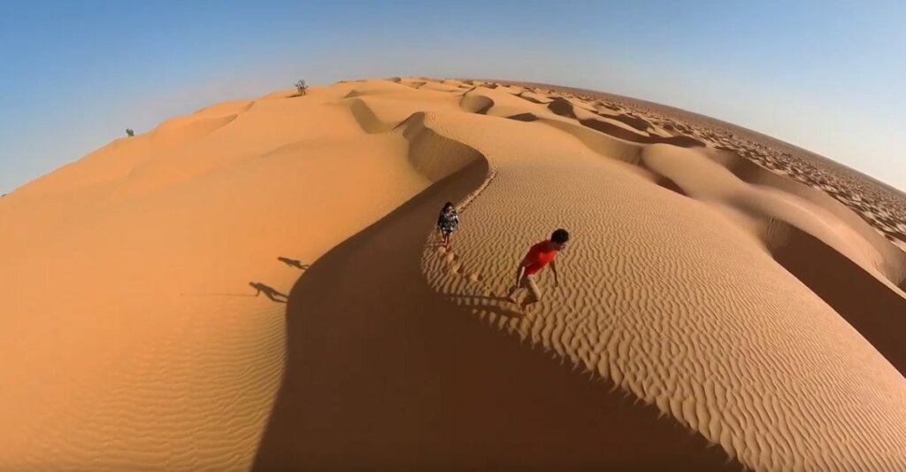 le désert tunisien