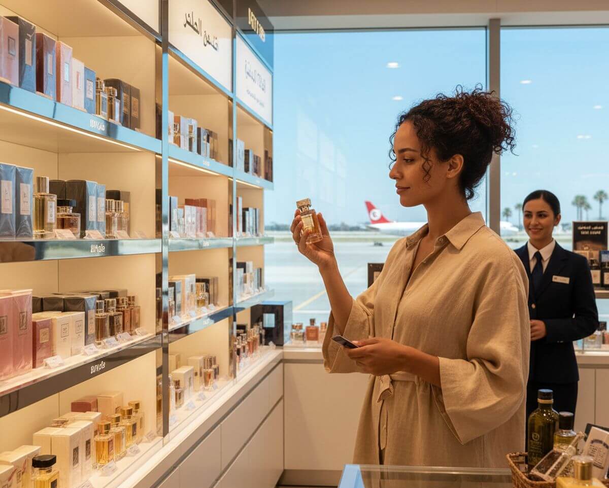 Prix parfum duty free Tunisie