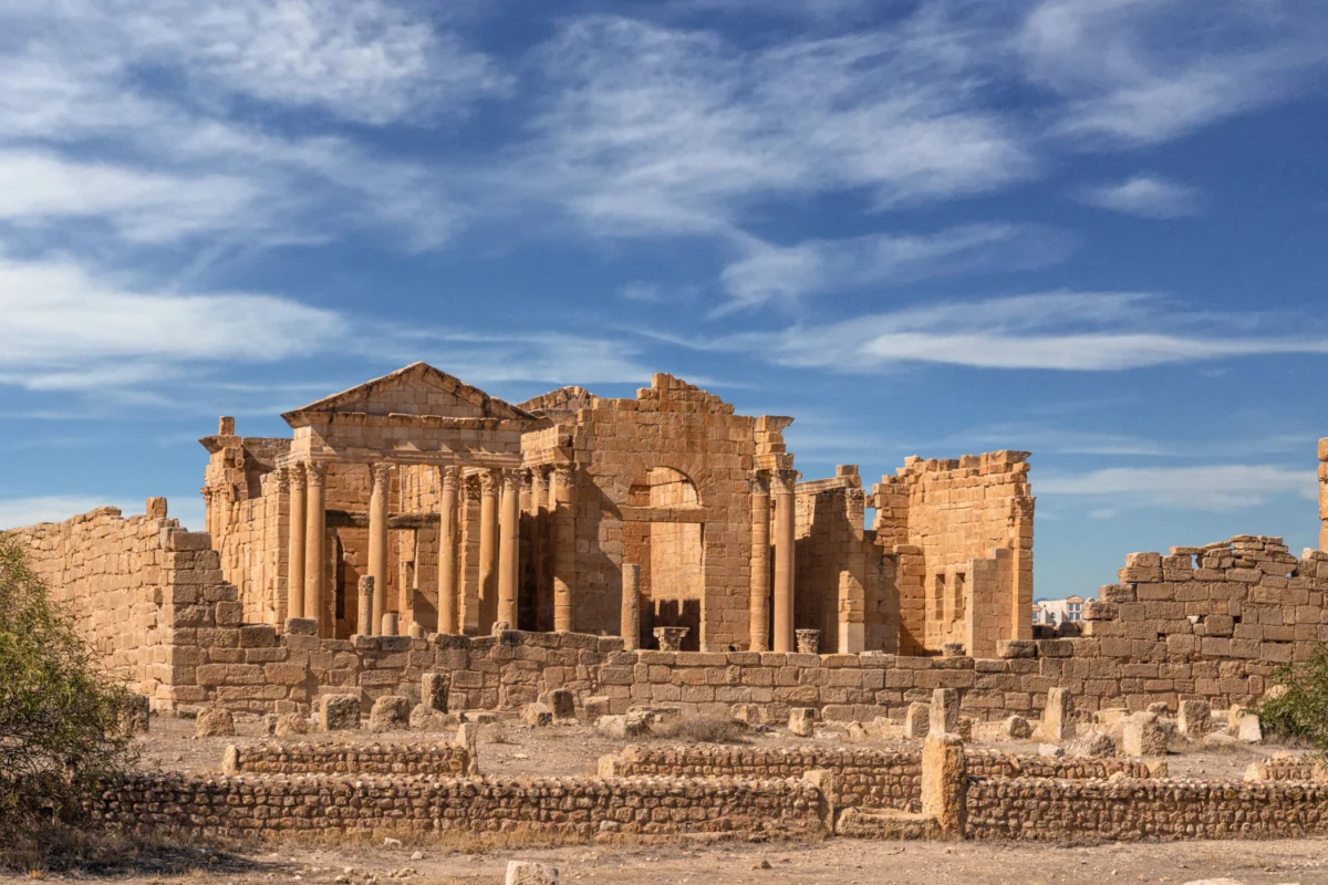 Sufetula – basiliques et quartiers périphériques